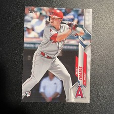 Matt Thaiss 2020 Topps Series One #115 Rookie Card RC Los Angeles Angels. rookie card picture