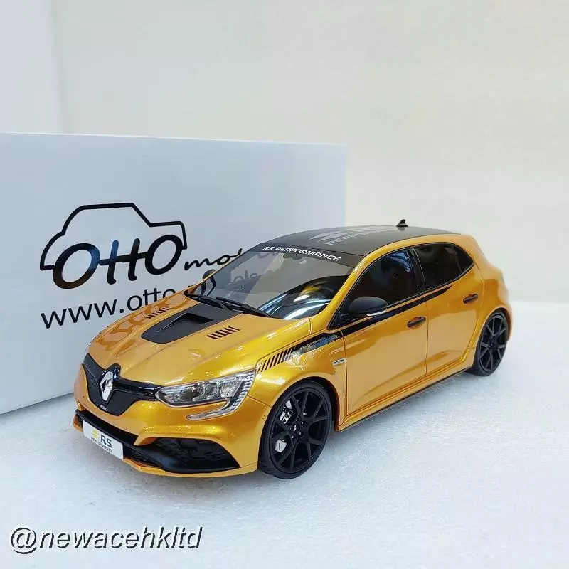 Renault Megane 4 RS performance Kit Orange OTTO MODEL 1/18 #OT899