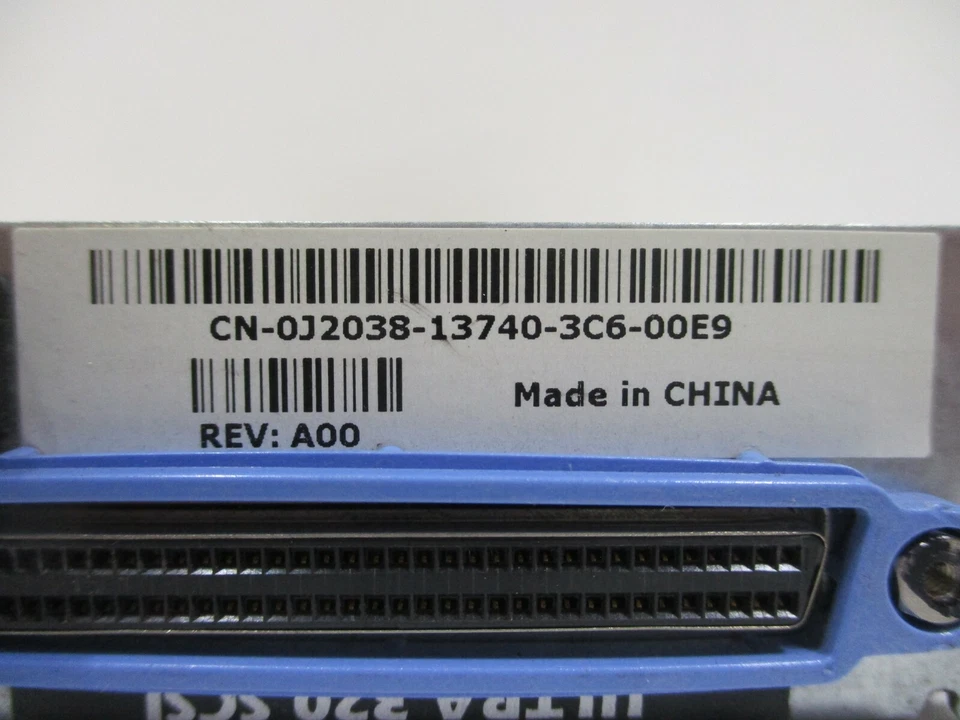 Dell CN-0J2038-13740-3C6-00E9 Ultra 320 SCSI Controller Card Module Board PC PCB - Image 2 of 4