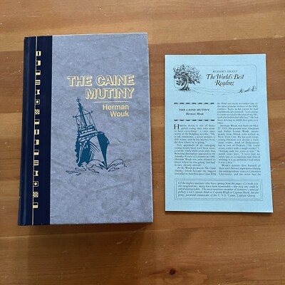 The Caine Mutiny - Wouk, RD World's Best Reading w/ Book Club Insert
