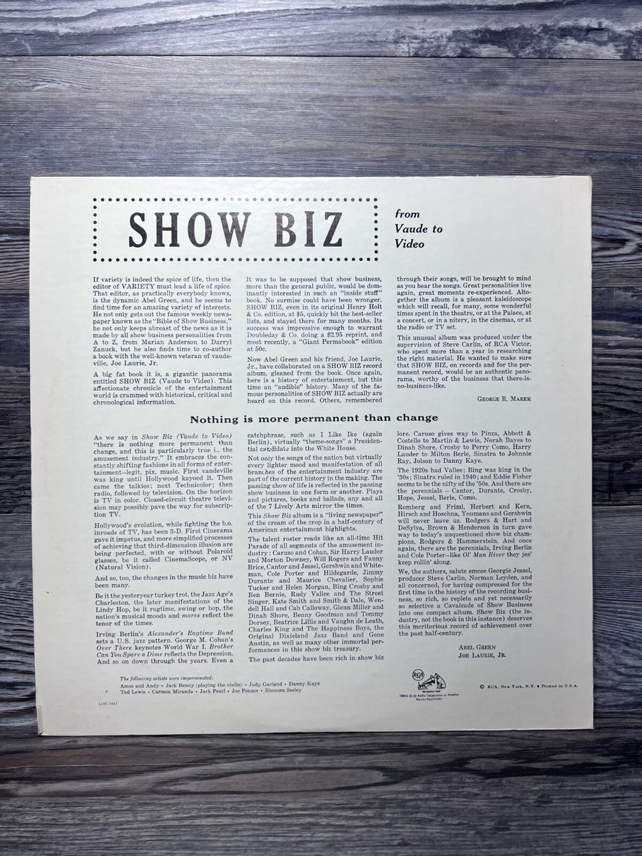 SHOWBIZ, VINYL RECORD | eBay