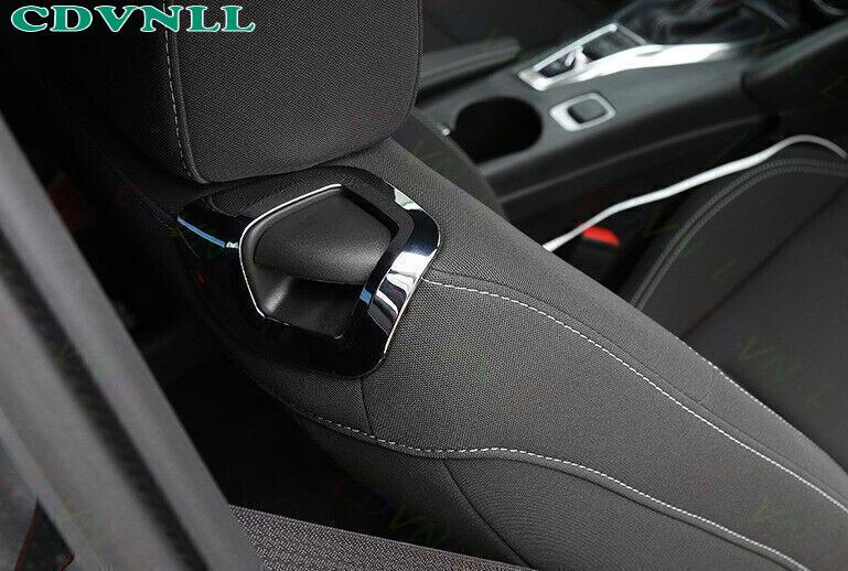 For Chevrolet Camaro 2016-2024 Chrome Silver Seat Back Adjust Frame Cover Trim