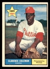 1961 Topps #502 Clarence Choo Choo Coleman VG/EX JRI1