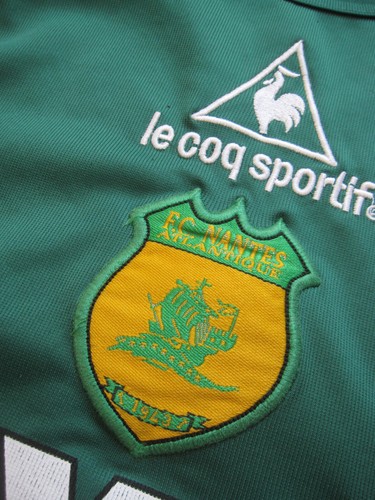 Maillot Fc Nantes 2002 Loxam #9 Moldovan Le Coq Sportif Vintage Jersey - M - Foto 9 di 11