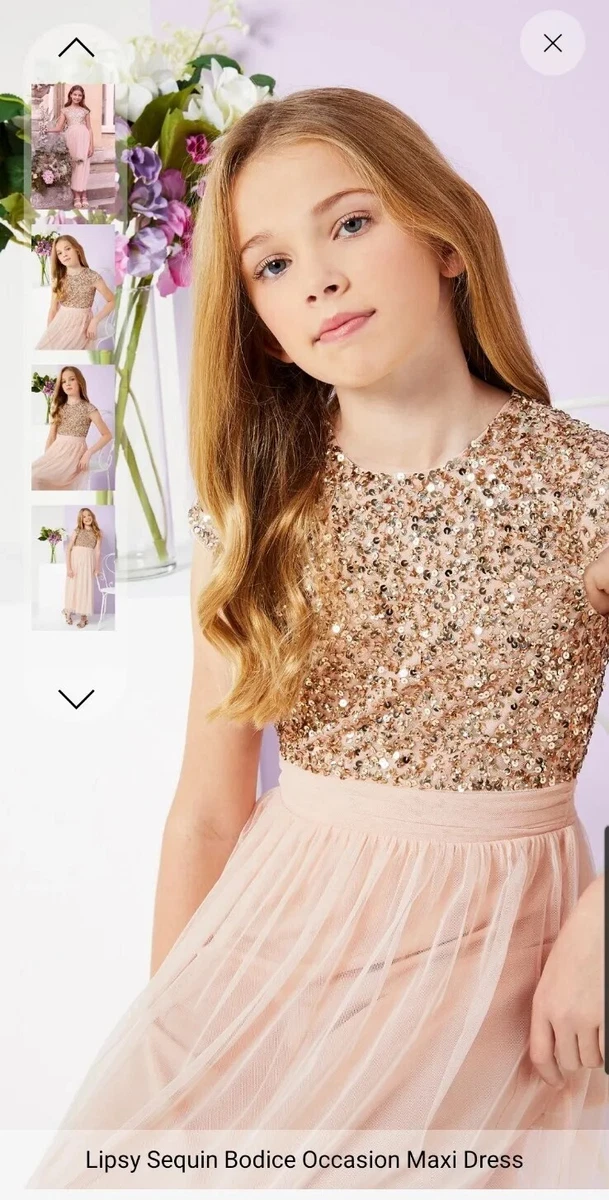 Lipsy sequin maxi dress cheap