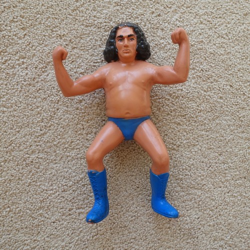 1984 LJN WWF WRESTLING SUPERSTARS SERIES 1 ANDRE T...