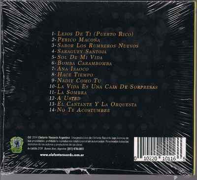 RARE cd SALSA ANGEL CANALES lejos de ti SABOR LOS RUMBEROS NUEVOS sol de mi vida