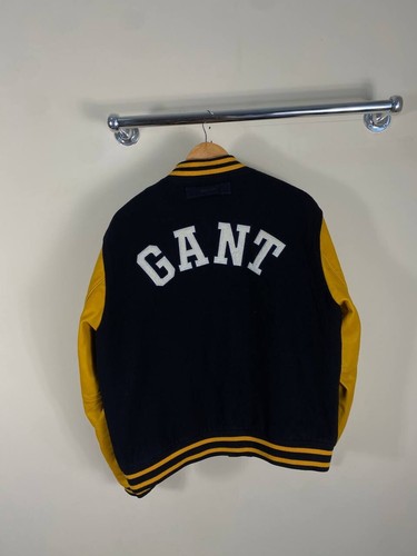 Gant Crest Varsity Jacket Evening Blue - Picture 19 of 20