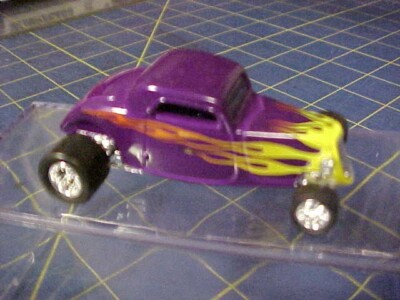 LOOSE HOT WHEELS '34 FORD HI-BOY COUPE! REAL RIDERS PURPLE