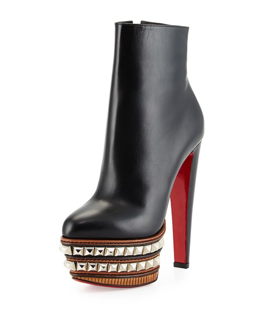 louboutin platform boots