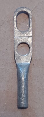 [20 Lugs]   3/8''  2-Hole Compression Lug, 6 AWG, 1'' Crimp Barrel 