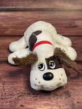 Pound Puppies White Plush Diaper Baby Puppy Dog 2022 Laying Stuffed Animal 8" In