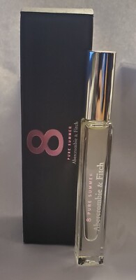 ROLLERBALL WOMEN Abercrombie & Fitch Pure Summer 8 0.31 fl oz / 9.3 ml NEW BOXED