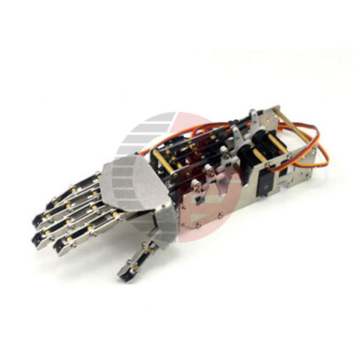 5DOF Humanoid 5 Fingers Manipulator Arm Right Hand+5pcs Servo Kit for Robot DIY