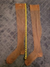 Vintage Berkshire Beige Stockings Size 9 1/2"x30 1/2"