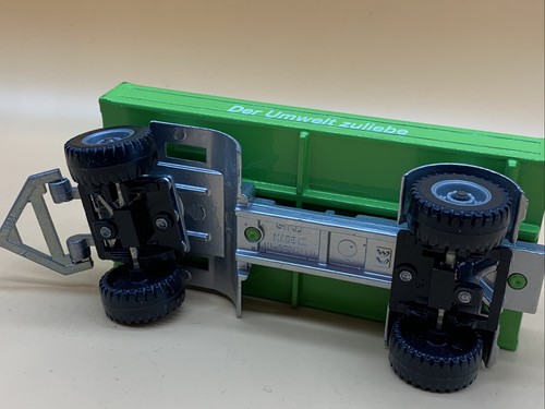 Iveco Siku 1:55 3813 Recycling Trailer Truck RARE Boxed #3813 Super TurboStar - Picture 19 of 24