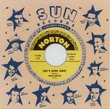 ERNIE BARTON / HAYDEN THOMPSON "SHE'S GONE AWAY c/w FAIRLANE ROCK" ROCK'N'ROLL