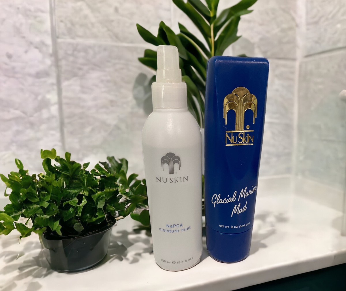 NuSkin Glacial Marine Mud 12oz + NaPCA Moisture Mist 8.4oz Set