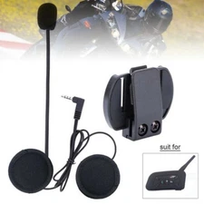 V6 1200M Intercom Motorcycle Helmet Headset,BT Motorbike Interphone Accessory