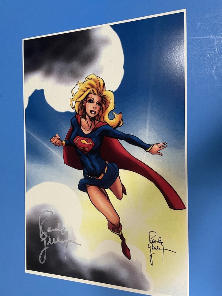DC COMICS SUPERGIRL 2006 COMIC-CON POSTER PIN UP NEW. - image 2 of 4