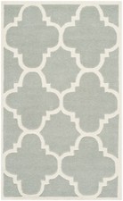 Safavieh Chatham GREY / IVORY 2'-3" X 5' Area Rug - CHT730E-25