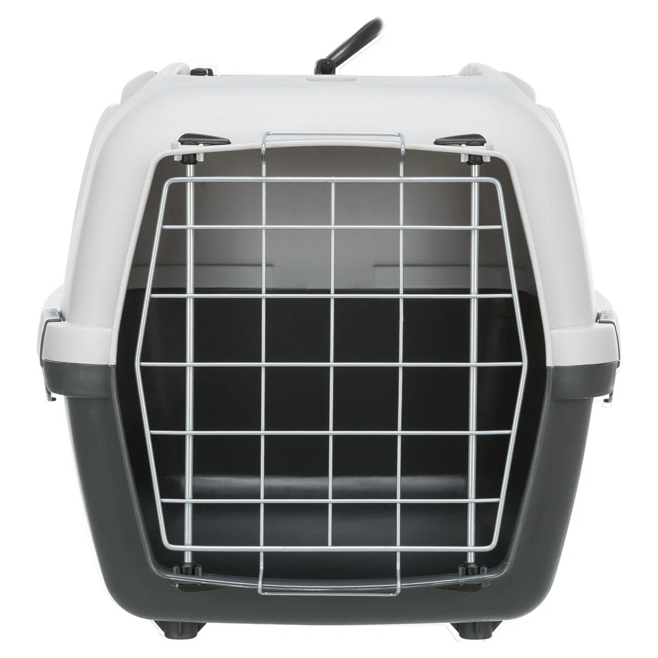 Trixie Transportbox Capri 3 Open Top 40x38x61cm hellgrau/grau für Tiere - Bild 4 von 4