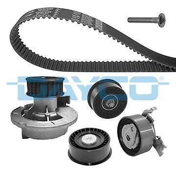 Dayco Water Pump & Timing Belt Set Fits Vauxhall Corsa 1.8 16V KTBWP3612 '00-'06