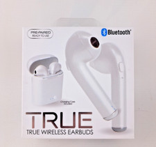 Earbuds - True Rechargeable Wireless Bluetooth, Charging Case Included