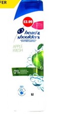 Head & Shoulders Apple Fresh 250ml X 6 13.33 per litre