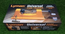 Lyman Universal Case Trimmer w/ 9 Pilots, .17 Cal - .458 Cal, Orange - 7862000