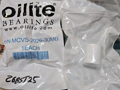 PTFE Oilite Linear Bearing 20mm X 26mm X 30mm MCVS-2026-30MB CGIFTCF 2685T25 5E5