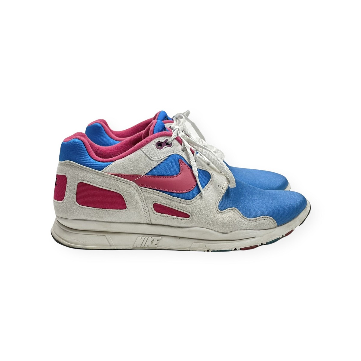 Nike Air Flow 2011 Voltage Cherry UK9 US10 Blue White And Pink | eBay