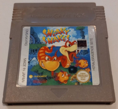 Sneaky Snakes Nintendo Gameboy Classic Color Advance GB GBA GBC DMG-NK-FRG