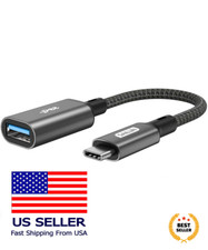 USB C to USB Adapter 1 Pack, Thunderbolt 3 to USB 3.0 Adapter OTG Cable
