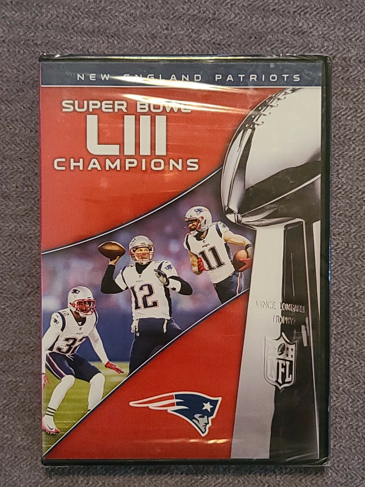 NEW ENGLAND PATRIOTS SUPER BOWL LIII 53 CHAMPIONS New Sealed DVD
