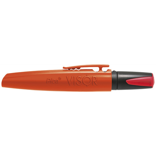 Pica 990/40/SB Visor Permanent Marker, Red