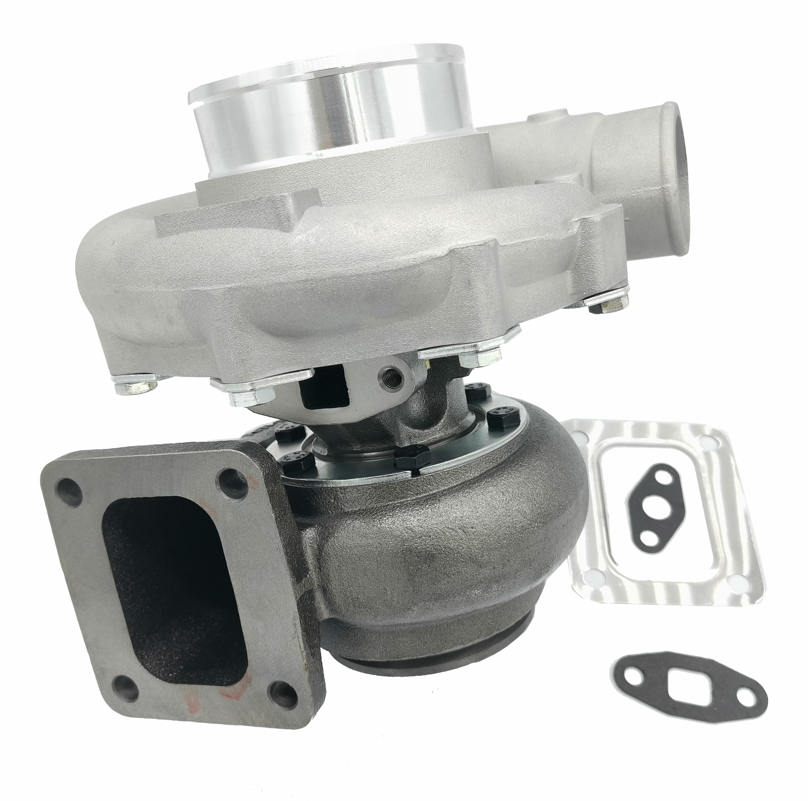 T76 Turbo T4 .96 A/r Trim 600+ Hp 76mm Compressor Oil Line Turbine