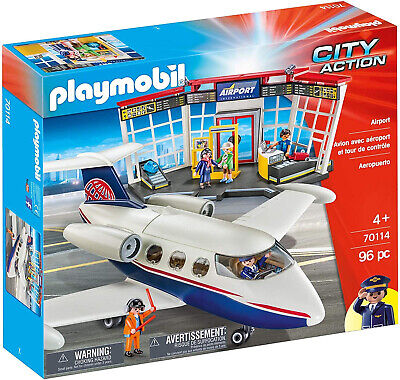 PLAYMOBIL City Action 70114 Airport 96pc