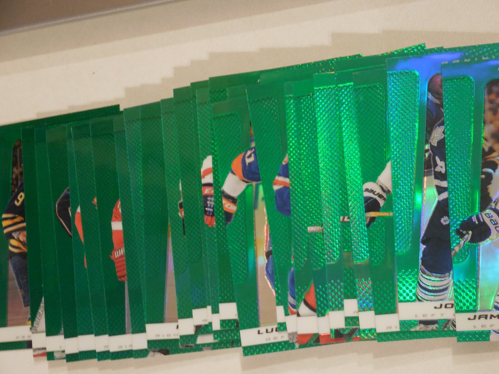 2013/2014 Panini Prizm GREEN Refractors U PICK 