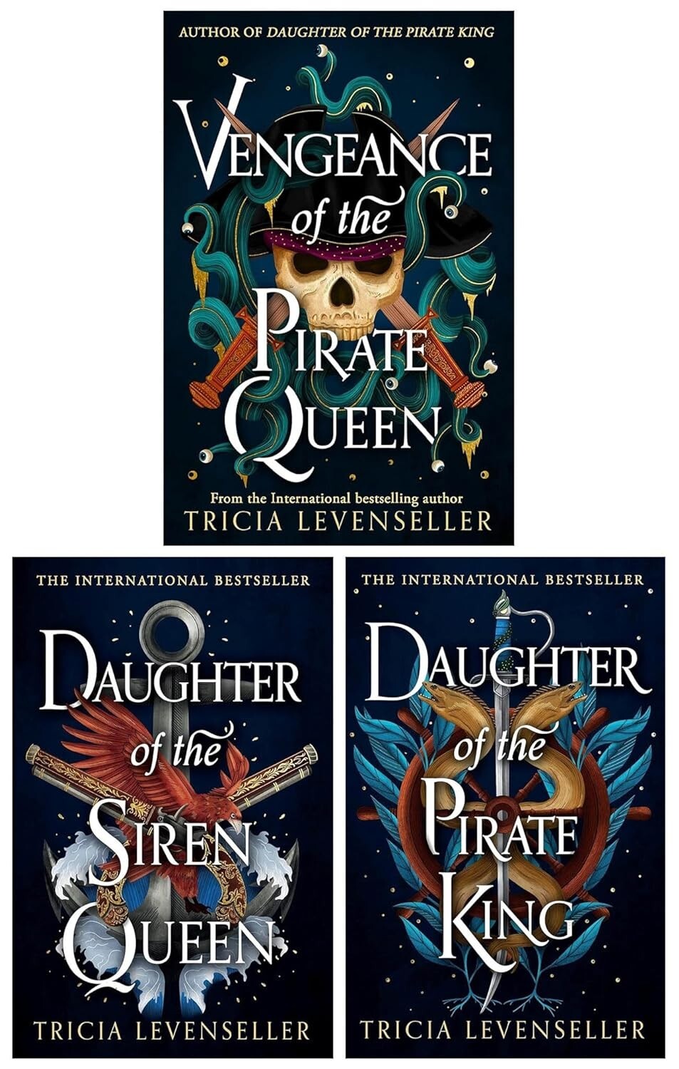 Daughter of the Pirate King Series 3 Books Collection Set Daughter of the Siren