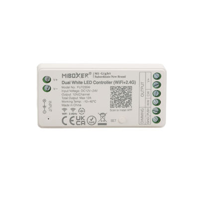 MiBoxer FUT035W Dualer weißer LED-Controller (WiFi + 2,4 G)