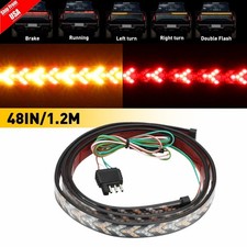 48" Inch Truck Tailgate Strip LED Sequential Brake Signal Reverse Tail Light Bar