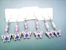 Butterfly fashion earrings