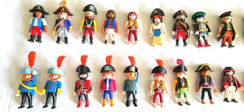 Pirate figures playmobil doll, pirate ship replacement doll, price per piece