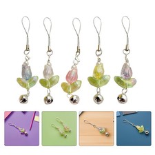 5 Pcs Phone Case Charm Lanyard for Mobile Hanging Rope Cellphone Accessories