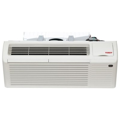 TOSOT 15,000 BTU PTAC Unit with Inverter Heat Pump and 3.5kW Electric Heater,...