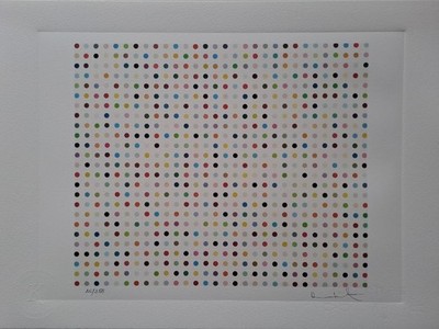Damien Hirst Signed - Malonic 2-13C Acid - Collectable Lithograph