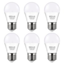 25 Watt Equivalent Light Bulbs, A15 LED Bulb 3W E26 Base 2700K Warm White Low wa