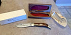 Vintage Case XX P172 4 Dots—1970's Buffalo Knife In Wood Display Box, Free Ship