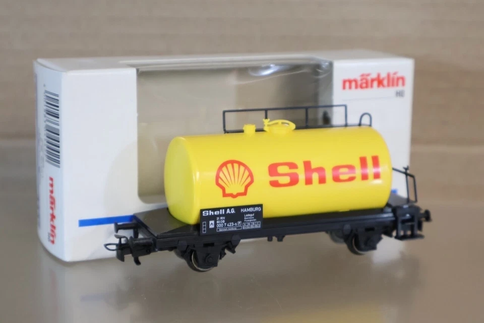 Märklin 4442 Wagon-citernes Shell de DB pour Jauge H0